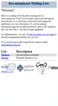 Mobile Screenshot of lists.mixmin.net